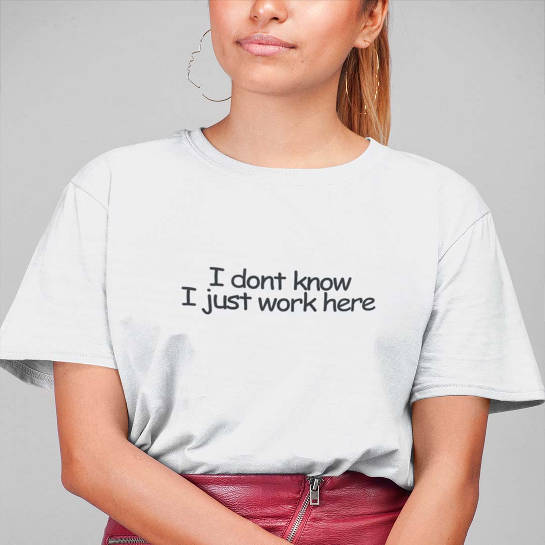 Тениска “I Dont Know”
