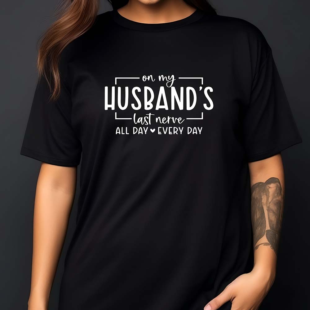 Тениска “Husband Nerves”