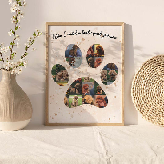 Колаж "Кучешка Лапа"