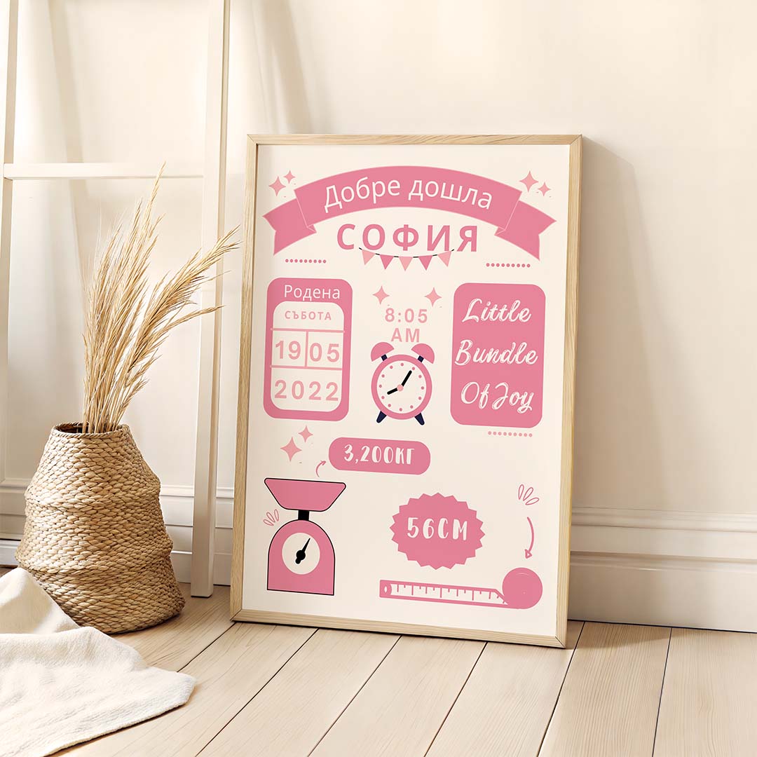 Колаж "Бебешка Визитка 2"