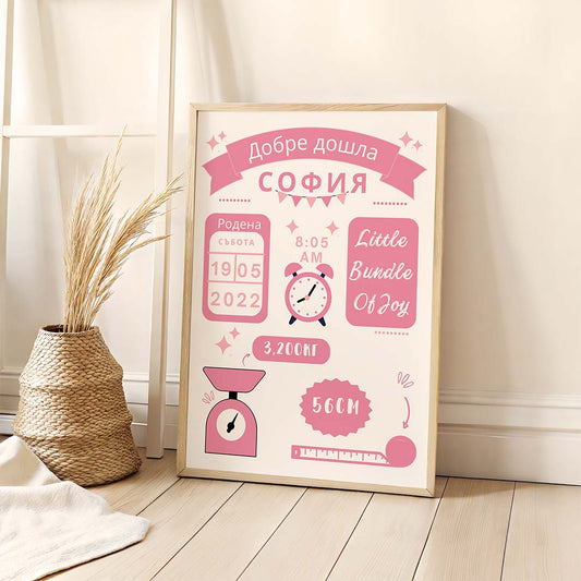 Колаж "Бебешка Визитка 2"