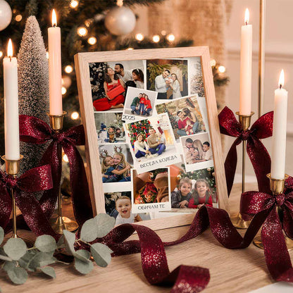 Колаж “Коледна Приказка”